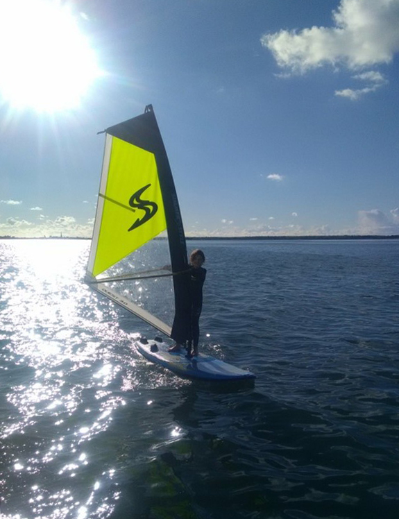 Planche à voile évolution Fier