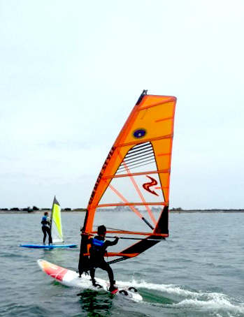 Planche à voile perfectionnement Fier