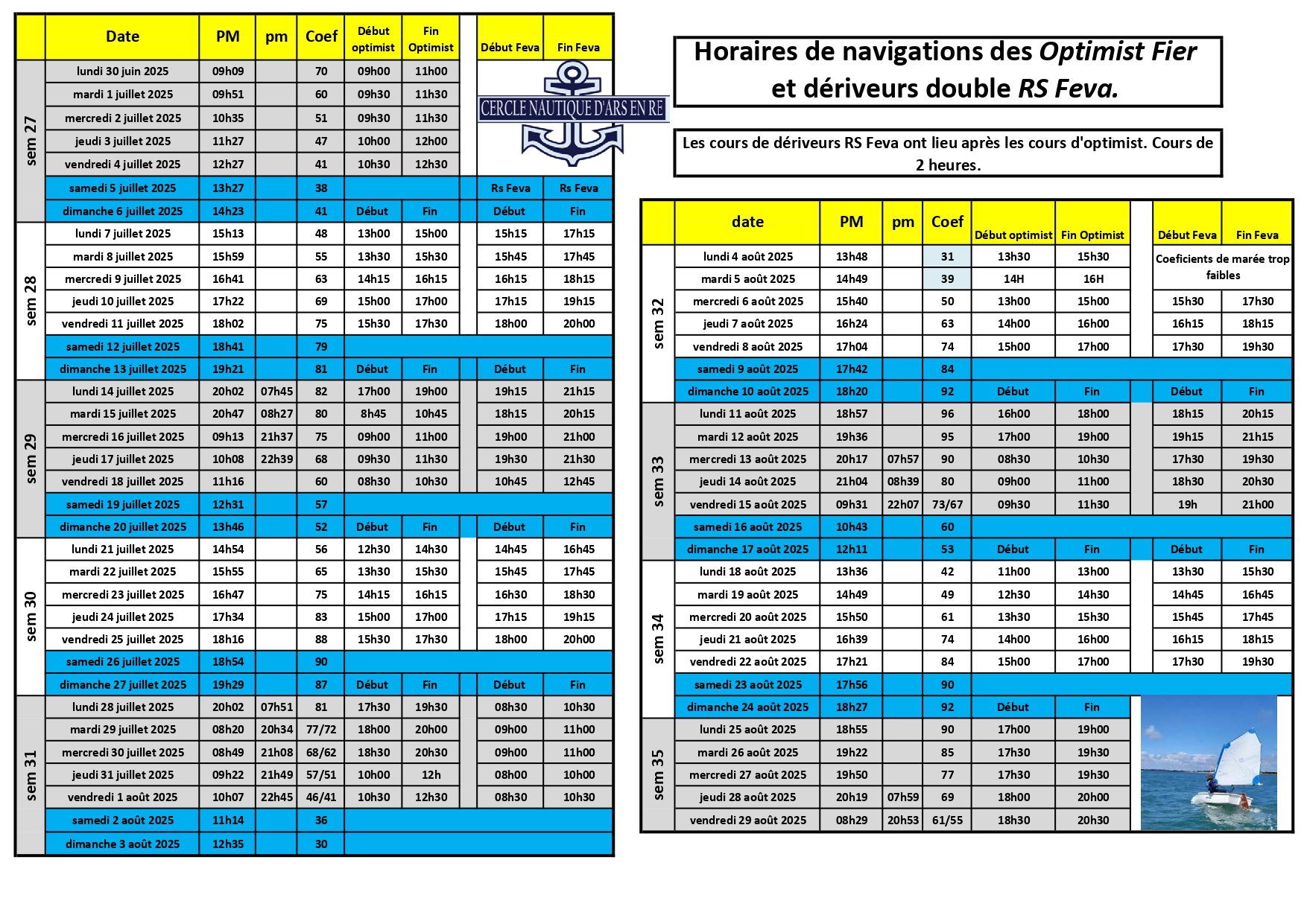 horraires-fier
